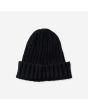 Beanie de punto Hurley Squaw Unisex en color negro posterior