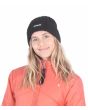 Mujer con Beanie de punto Hurley Squaw en color negro 
