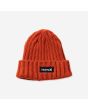 Beanie de punto Hurley Squaw en color rojo Unisex 