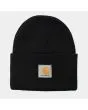 Gorro Carhartt WIP Acrylic Watch negro