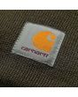 Gorro Carhartt WIP Acrylic Watch verde oliva logo