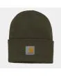 Gorro Carhartt WIP Acrylic Watch verde oliva