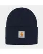 Gorro Carhartt WIP Acrylic Watch azul marino 