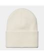 Gorro Carhartt WIP Acrylic Watch blanco posterior