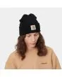 Hombre con Gorro Carhartt WIP Short Watch Hat negro Unisex
