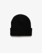 Gorro Deus Compact Beanie negro para hombre posterior