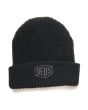 Gorro de punto Deus Ex Machina Melange negro para hombre