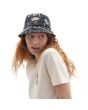 Mujer con gorro de pescador reversible Vans Delux Hankley Bandana negro
