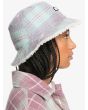 Mujer con Gorro de Pescador Reversible Billabong Uni Grape Shake lateral