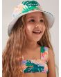 Niña con Gorro de pescador Roxy Jasmine Paradise Verde