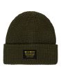 Gorro de punto Element Brand Burden verde militar