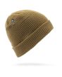 Gorro de punto Volcom Full Stone en color marrón Unisex