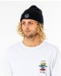 Hombre con gorro Rip Curl Icon Reg negro