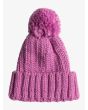 Gorro de invierno Roxy Girl Can Be Real Rosebud para niña posterior