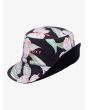 Gorro de pescador Roxy Jasmine Paradise reversible estampado floral lateral