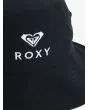 Gorro de pescador Roxy Sun Addiction negro antracita bordado logo