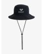 Gorro de pescador con cordón Roxy Sun Addiction negro antracita