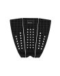 Grip Futures Brewster Narrow Negro 3 piezas – tail pad técnico para tablas de surf con cola estrecha