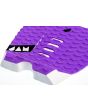 Grip para tablas de surf Jam Traction Mini Me 3 piezas morado Detalle