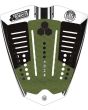 Grip para tablas de surf Channel Islands 50/50 Arch Pad en color verde 