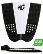 Grip para tabla de surf Creatures Italo Ferreira Lite Ecopure® negro y plateado 3 piezas