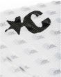 Grip para tablas de surf Creatures Mick Eugene Fanning Lite Small Wave Traction blanco y negro Pad 3 piezas logo