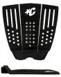 Grip para tabla de surf Creatures Reliance III Cord negro Pad 3 piezas