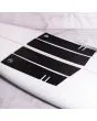 Grip frontal para tabla de surf Deflow Front Pad negro 4 piezas surfboard detalle