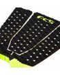 Grip para tablas de surf FCS Kolohe negro Pad 3 piezas detalle