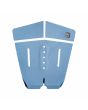 Grip para tabla de surf Roxy Sol Stone azul Tail Pad 3 piezas separado