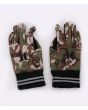 Guantes Hurley Hunter con estampado militar para hombre frontal 