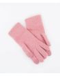 Guantes de punto Hurley W' Woven Knit Rosas para mujer posterior