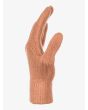 Guantes de invierno Roxy Tropical Snow Camel para mujer lateral