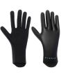 Guantes de Neopreno Vissla High Seas 1.5mm negros para hombre y mujer