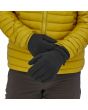 Hombre con Guantes de forro polar Patagonia Synchilla Negros Unisex