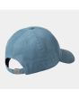 Gorra de pana Carhartt WIP Harlem Cap Icy Water-Wax Unisex cierre posterior de hebilla