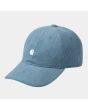 Gorra de pana Carhartt WIP Harlem Cap Icy Water-Wax Unisex