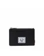 TarjeteroTarjetero/monedero Herschel Oscar Cardholder Wallet Negro con cremallera y logo frontal