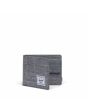 Cartera Herschel Roy Wallet Coin gris jaspeado vista lateral 