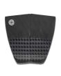 Grip híbrido para tablas de surf Octopus Hobgood Corduroy Grip color Negro - Pad 2 piezas
