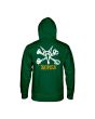 Sudadera con capucha Powell Peralta Rat Bones Mid Weight Alpine Green posterior