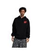 Hombre con Sudadera de capucha Santa Cruz Meek Concrete Slasher Negra frontal