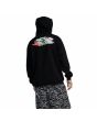 Hombre con Sudadera de capucha Santa Cruz Meek Concrete Slasher Negra 