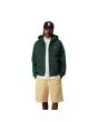 Hombre con Chaqueta tipo Sudadera Carhartt WIP Hooded American Script Jacket Verde Conífera