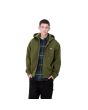 Hombre con Chaqueta tipo Sudadera Carhartt WIP Hooded American Script Jacket Tarragon Verde