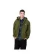 Hombre con Chaqueta tipo Sudadera Carhartt WIP Hooded American Script Jacket Tarragon Verde