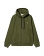 Sudadera con capucha y cremallera Carhartt WIP Hooded American Script Jacket Tarragon para hombre