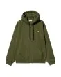 Sudadera con capucha y cremallera Carhartt WIP Hooded American Script Jacket Tarragon para hombre