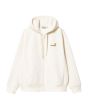 Sudadera con capucha y cremallera Carhartt WIP Hooded American Script Jacket Wax para hombre
