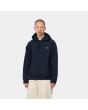 Hombre con Sudadera de capucha Carhartt WIP American Script Sweat azul marino